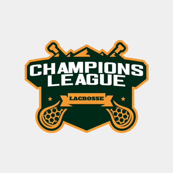 Champions League Lacrosse Logo Template Thumbnail