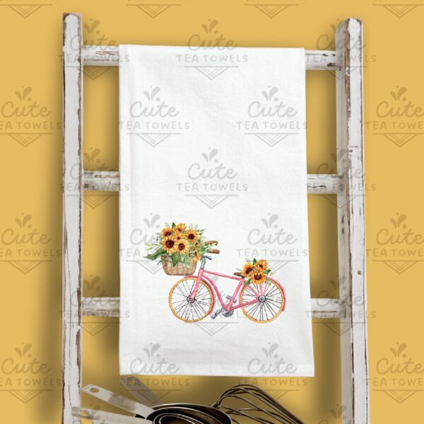 Fall-Sunflowers-Pink Bike Thumbnail