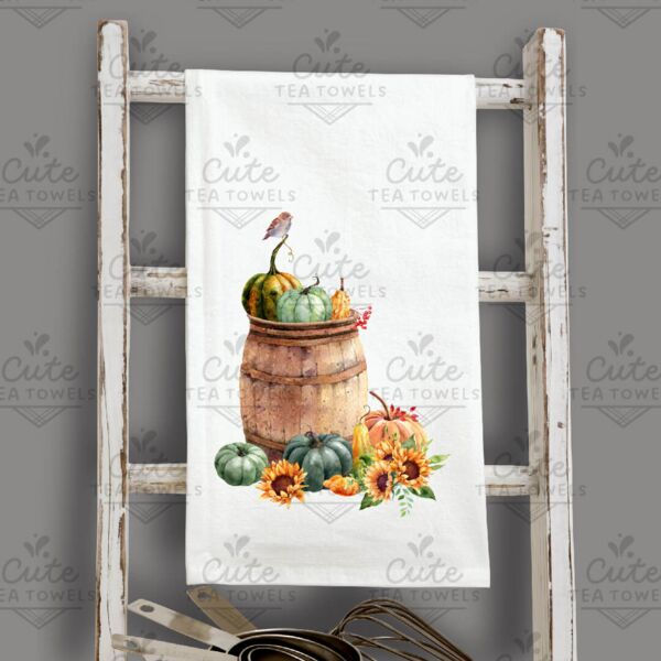 Fall-Sunflowers-Barrel Thumbnail