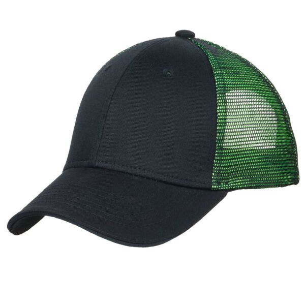 Double Mesh Snapback Sandwich Bill Cap Thumbnail