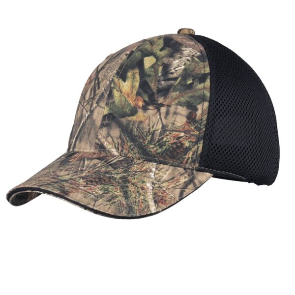Camouflage Cap with Air Mesh Back Thumbnail