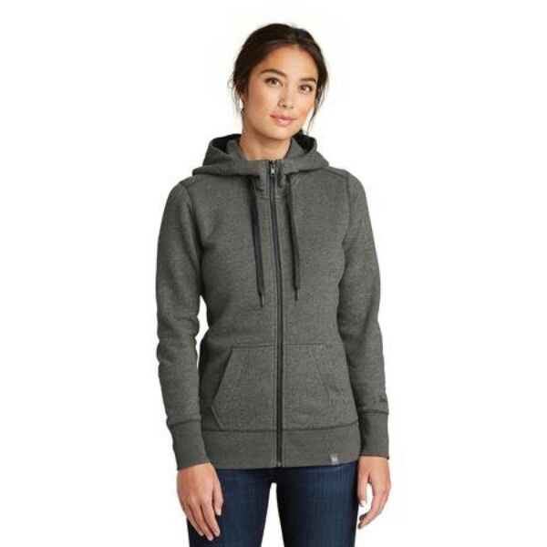Ladies French Terry Full Zip Hoodie Thumbnail