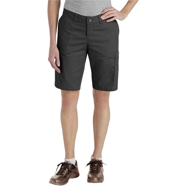 Women's Flat Front Shorts - Plus Thumbnail