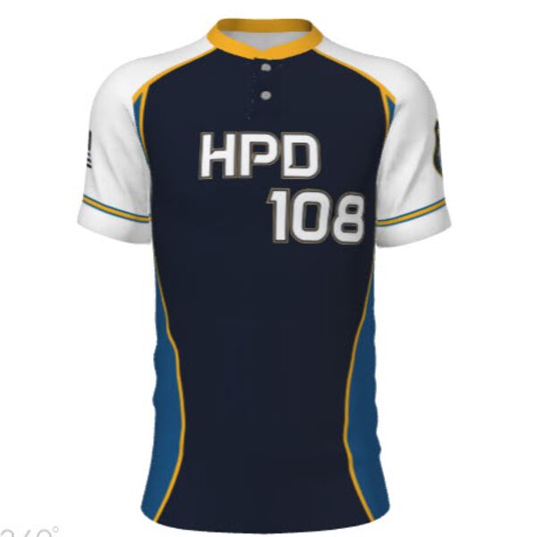 Custom HPD Baseball Two-Button Jerset Thumbnail