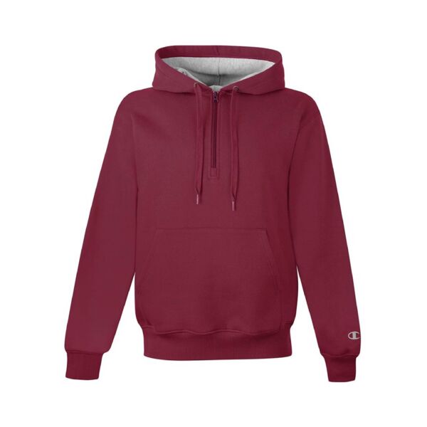 Cotton Max Hooded Quarter-Zip Sweatshirt Thumbnail
