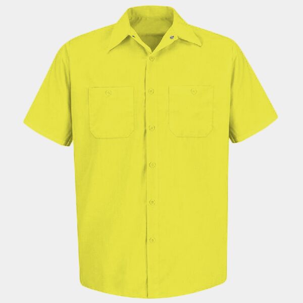 Enhanced Visibility Short Sleeve Work Shirt Tall Sizes Thumbnail