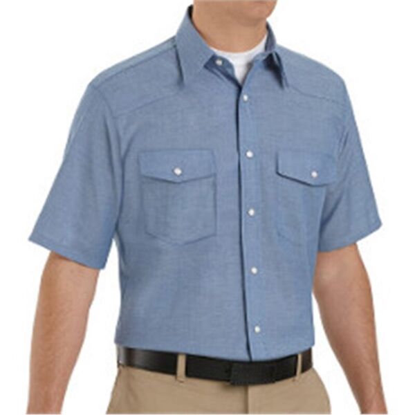 Deluxe Western Style Short Sleeve Shirt Long Sizes Thumbnail