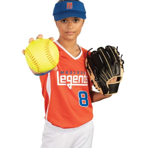 Ladies Cutter+ V-Neck Softball Jersey Thumbnail