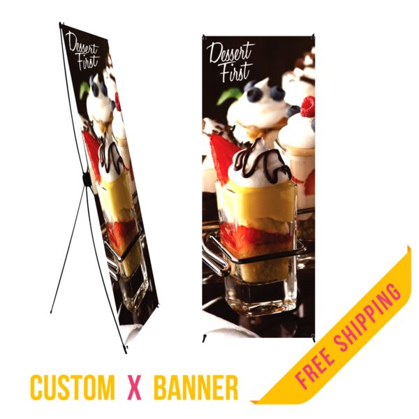 X-Banner-Large 24"W x 62"H-Small Thumbnail