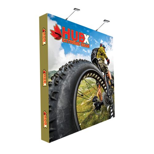 10 x 10 ft. RPL Fabric Pop Up Display Straight With Endcaps (Graphic Package) Thumbnail