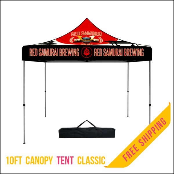 Custom 10ft Steel Canopy Tent Thumbnail