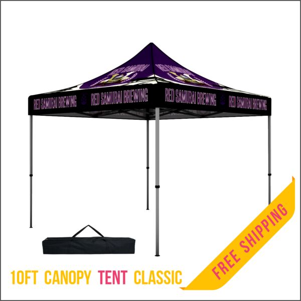 Custom 10ft Aluminum Canopy Tent Thumbnail