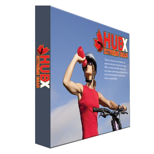 10 x 7.5 ft. RPL Fabric Pop Up Display Straight With Endcaps (Graphic Package) Thumbnail