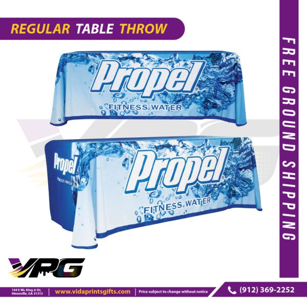 Regular 6ft Table Cover-Throw Thumbnail