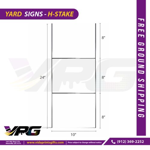 H-Stake for Yard Signs Thumbnail
