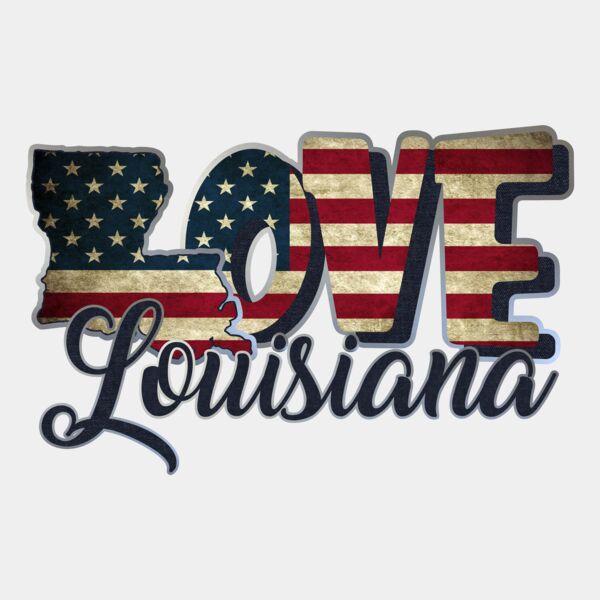 Louisiana flag Thumbnail