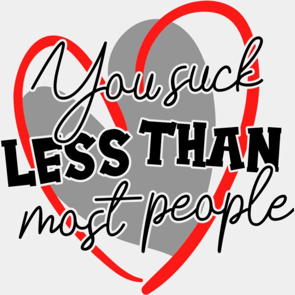 you suck less than most people  Thumbnail