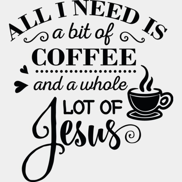 All I need is a bit of coffee and Jesus Thumbnail