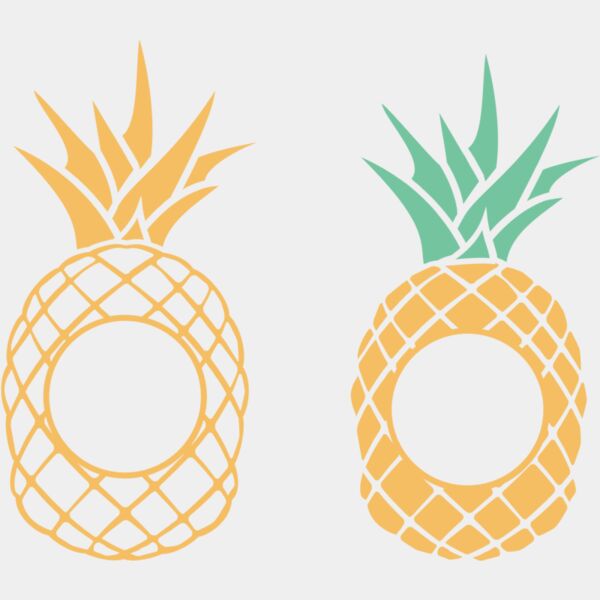 pineapple monogram Thumbnail