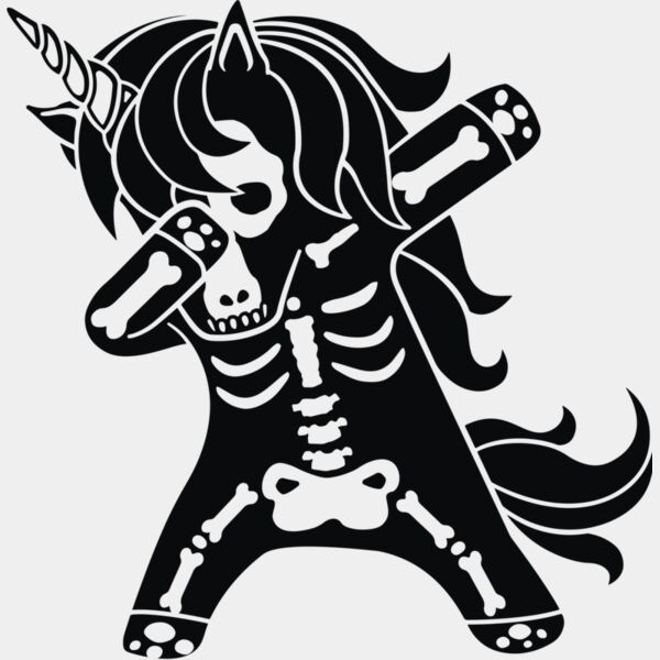 Dabbing unicorn skeleton Thumbnail