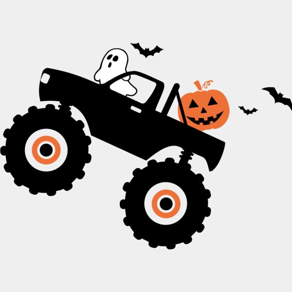 Monster truck halloween Thumbnail