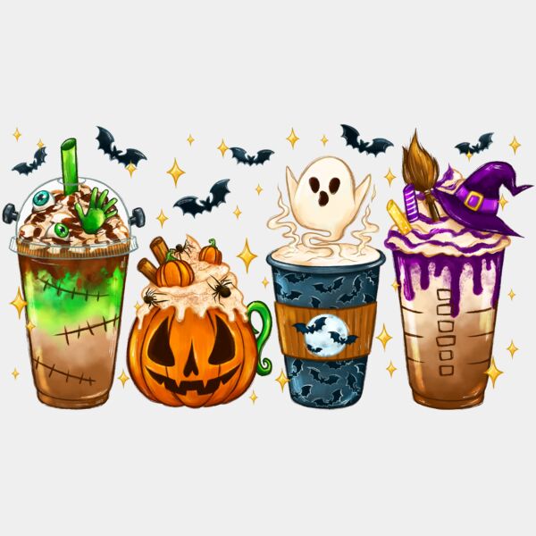 HalloweenCoffeeLattePNG LRG Thumbnail