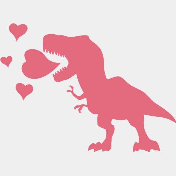 Loveasaurus pink Thumbnail