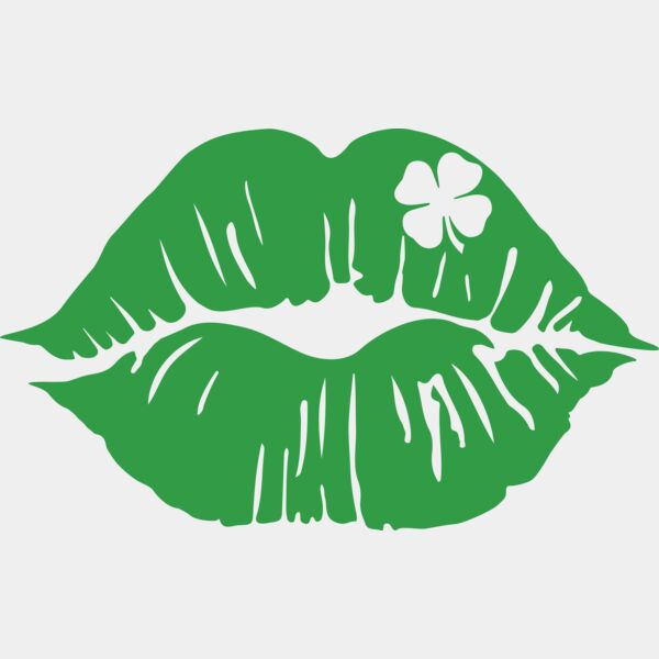 Kiss Lips for st patricks day Thumbnail