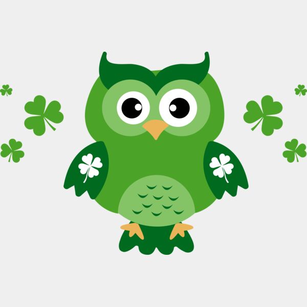 St patricks day owl Thumbnail