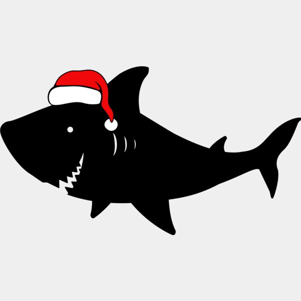 Christmas chark silhouette Thumbnail