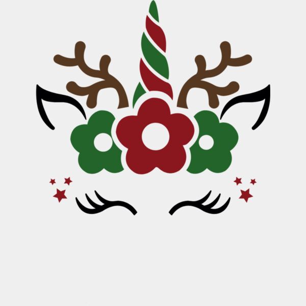 Christmas unicorn reindeer 02 Thumbnail