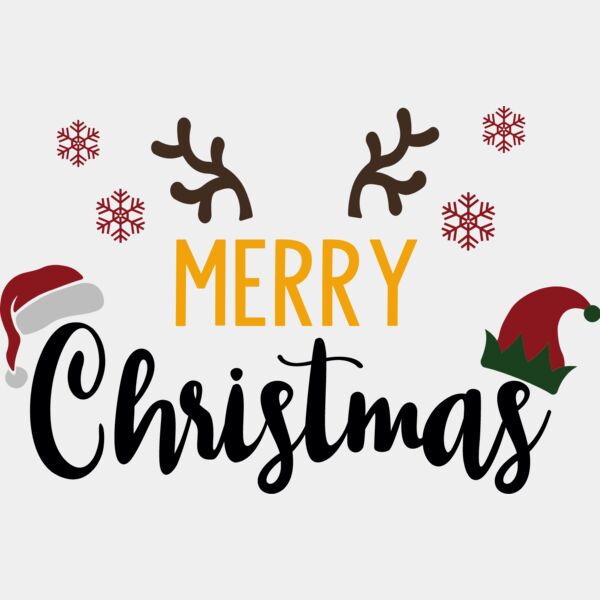 Merry christma Santa Elf Reindeer Thumbnail