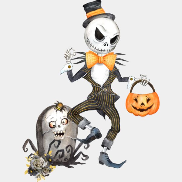 Skeleton Grave Stone Thumbnail