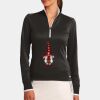 Ladies Dri FIT 1/2 Zip Cover Up Thumbnail