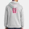Essential Fleece Full Zip Hooded Sweatshirt Thumbnail