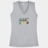 Women's Sleeveless PosiCharge ® Competitor V Neck Tee Thumbnail