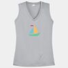 Women's Sleeveless PosiCharge ® Competitor V Neck Tee Thumbnail