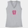 Women's Sleeveless PosiCharge ® Competitor V Neck Tee Thumbnail