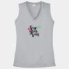 Women's Sleeveless PosiCharge ® Competitor V Neck Tee Thumbnail