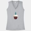 Women's Sleeveless PosiCharge ® Competitor V Neck Tee Thumbnail