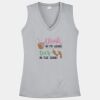 Women's Sleeveless PosiCharge ® Competitor V Neck Tee Thumbnail