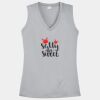 Women's Sleeveless PosiCharge ® Competitor V Neck Tee Thumbnail