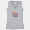Women's Sleeveless PosiCharge ® Competitor V Neck Tee Thumbnail