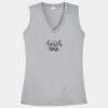 Women's Sleeveless PosiCharge ® Competitor V Neck Tee Thumbnail
