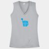 Women's Sleeveless PosiCharge ® Competitor V Neck Tee Thumbnail