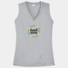 Women's Sleeveless PosiCharge ® Competitor V Neck Tee Thumbnail