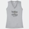 Women's Sleeveless PosiCharge ® Competitor V Neck Tee Thumbnail