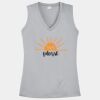 Women's Sleeveless PosiCharge ® Competitor V Neck Tee Thumbnail