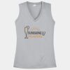 Women's Sleeveless PosiCharge ® Competitor V Neck Tee Thumbnail