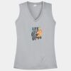 Women's Sleeveless PosiCharge ® Competitor V Neck Tee Thumbnail